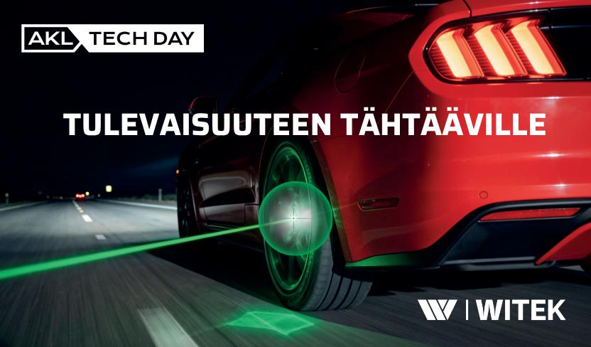 Witek / Wihuri Oy Tekninen Kauppa mukana AKL Tech Dayssa