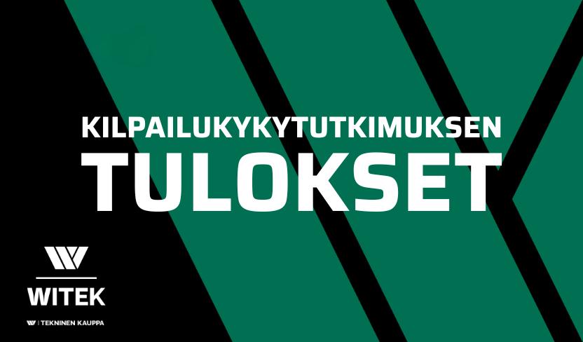 Kilpailukykytutkimuksen tulokset